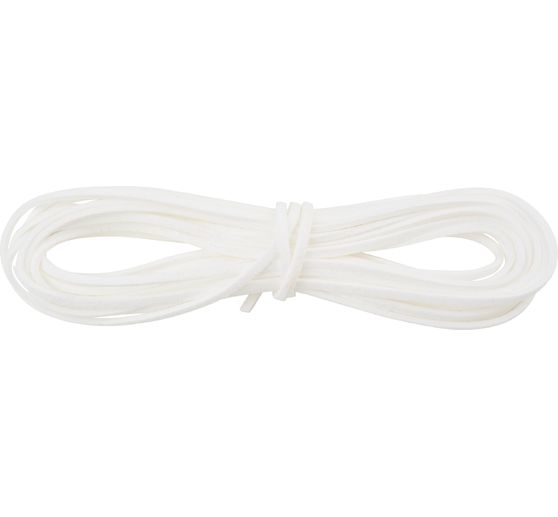 Taśma z imitacji skóry, 3 mm x 5 m