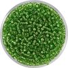 Miyuki rocailles silverlined peridot
