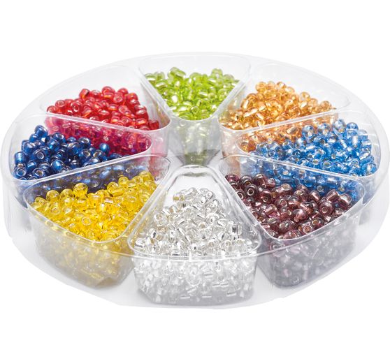 Asortyment koralików Rocailles Silverline