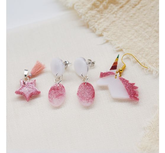 Silicone mould for jewellery "Rainbow and Co"