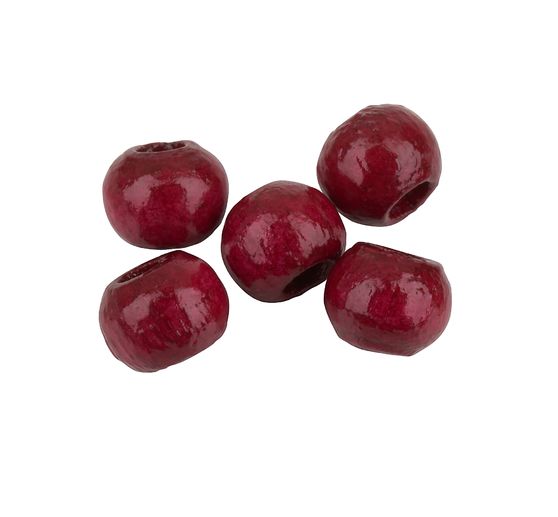 Drewniane koraliki, Ø 4 mm, ok. 165 sztuk