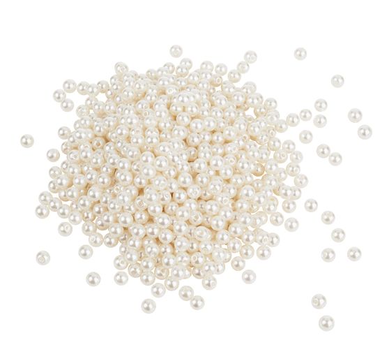 Perły woskowe VBS, Ø 6 mm, 600 sztuk