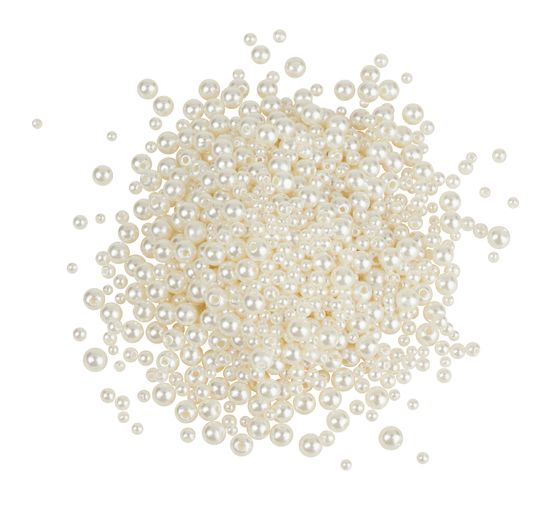Perły woskowe VBS "Białe", 1000 sztuk