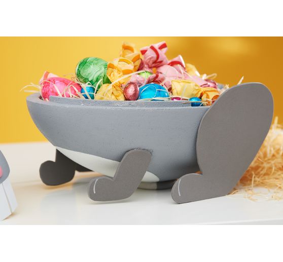 Jajko styropianowe, 2-częściowe, 30 cm