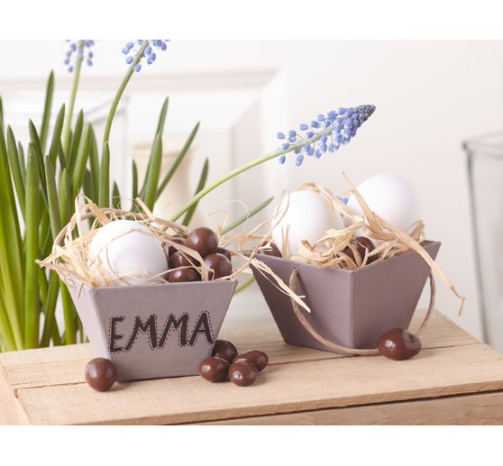 Natural bast, natural colour