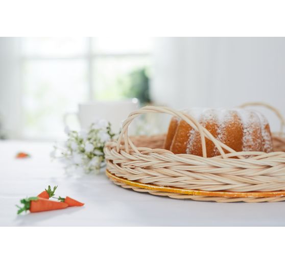 Podstawy z rattanu VBS "Round", 20 szt.