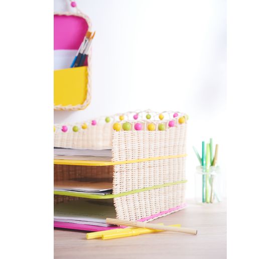 Podstawa z rattanu VBS "prostokąt", 4 mm, 24 x 34 cm