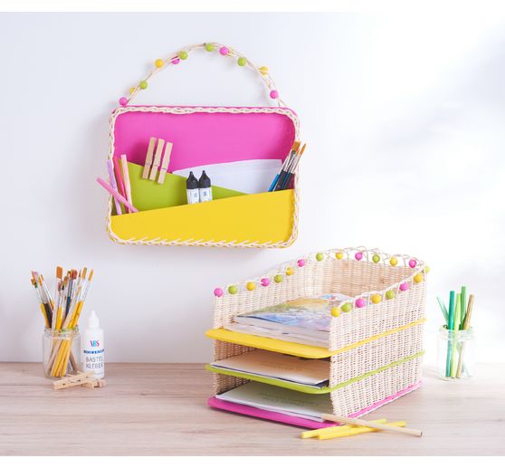 Podstawa z rattanu VBS "prostokąt", 4 mm, 24 x 34 cm