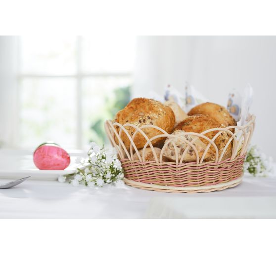 Podstawy z rattanu VBS "Round", 20 szt.