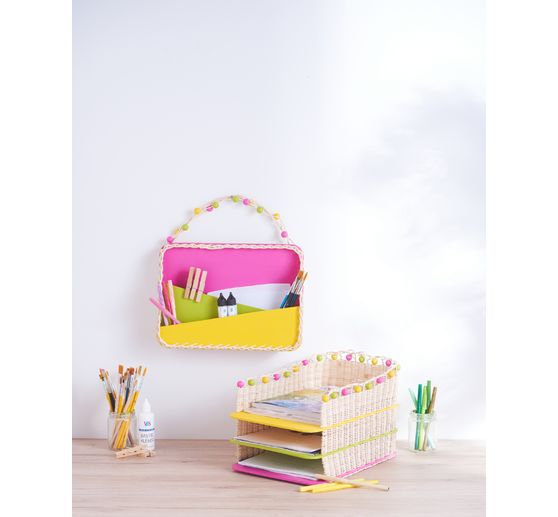 Podstawa z rattanu VBS "prostokąt", 4 mm, 24 x 34 cm