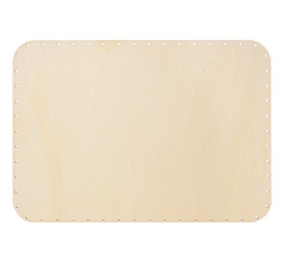 Podstawa z rattanu VBS "prostokąt", 4 mm, 24 x 34 cm