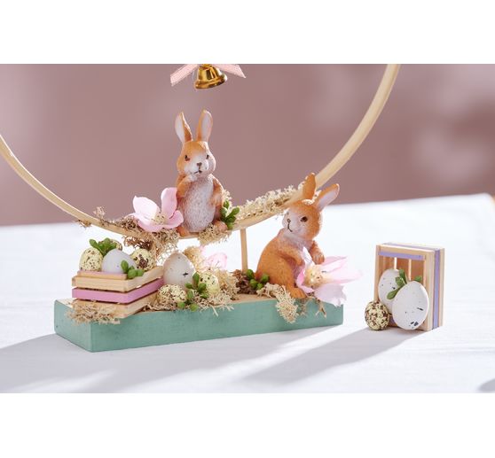 VBS Miniaturowe drewniane schody owocowe, 2 szt.