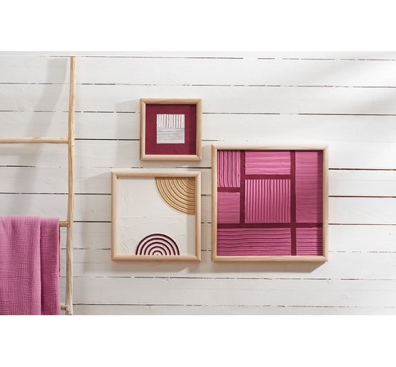 VBS Wooden picture frame for stretched canvas