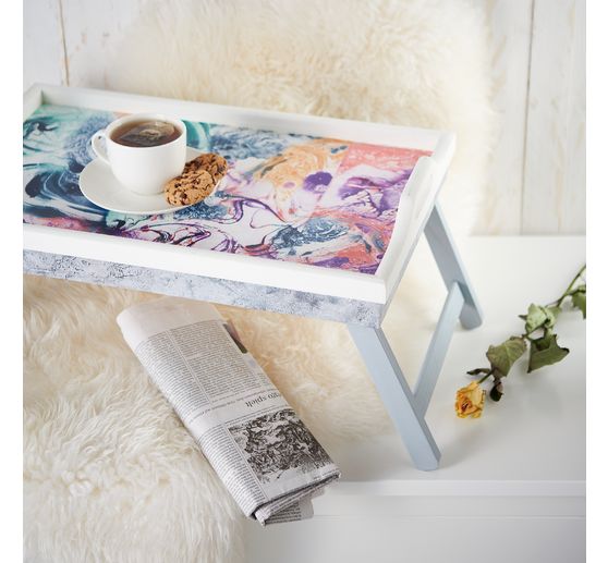 Drewniana taca stojąca VBS