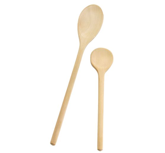 Wooden spoon, round, 20cm