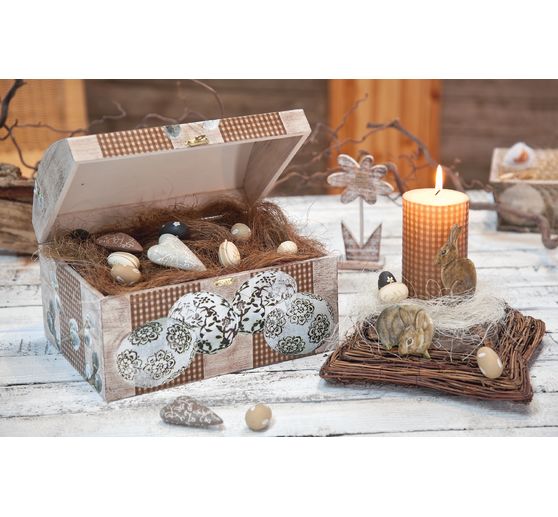 Drewniana skrzynia VBS, zestaw 3 sztuk