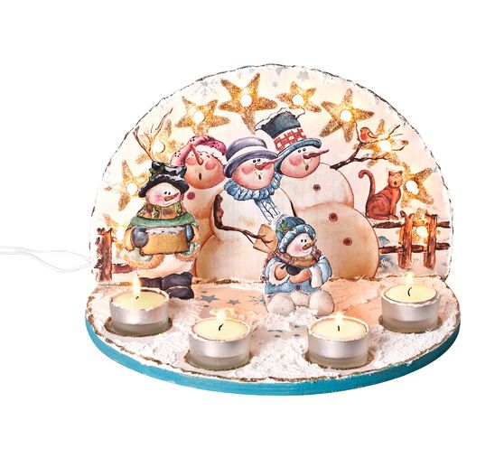 VBS Light arch with 4 tea light holders