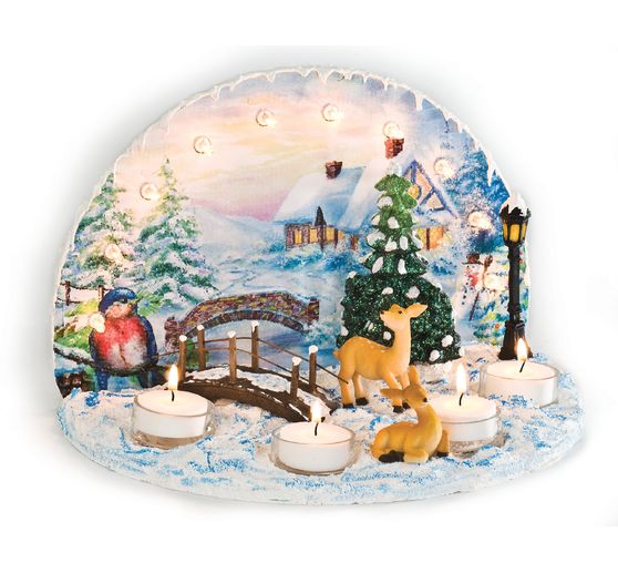 VBS Light arch with 4 tea light holders