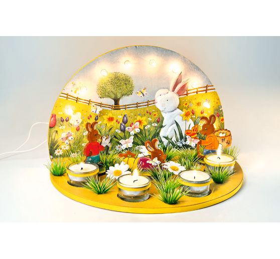 VBS Light arch with 4 tea light holders