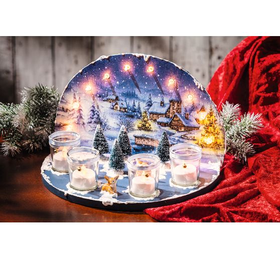 VBS Light arch with 4 tea light holders