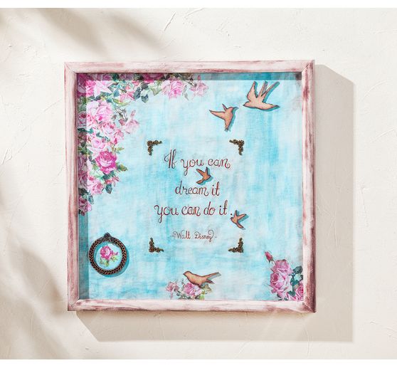 VBS Wooden picture frame for stretched canvas