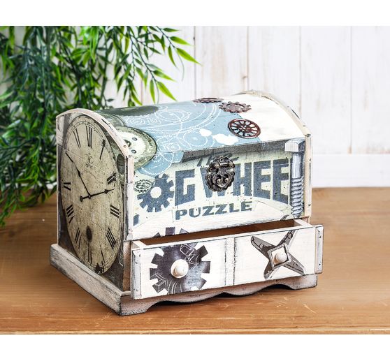 Okrągła skrzynia z pokrywą VBS