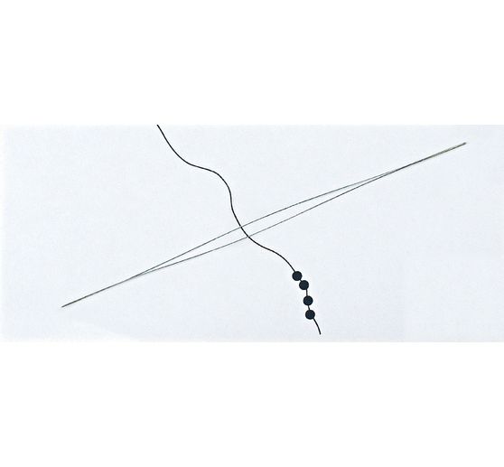 Igła do nawlekania koralików, 11,4 cm