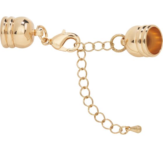 Zapięcie z łańcuszkiem regulacyjnym, Ø 10 mm