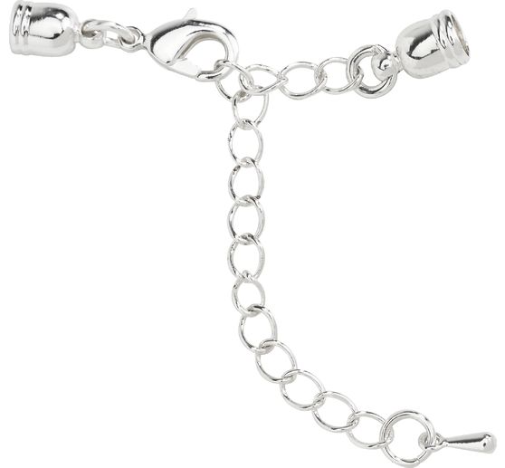 Zapięcie z łańcuszkiem regulacyjnym, Ø 4 mm