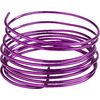Decorative aluminium wire, 2 mm Violet
