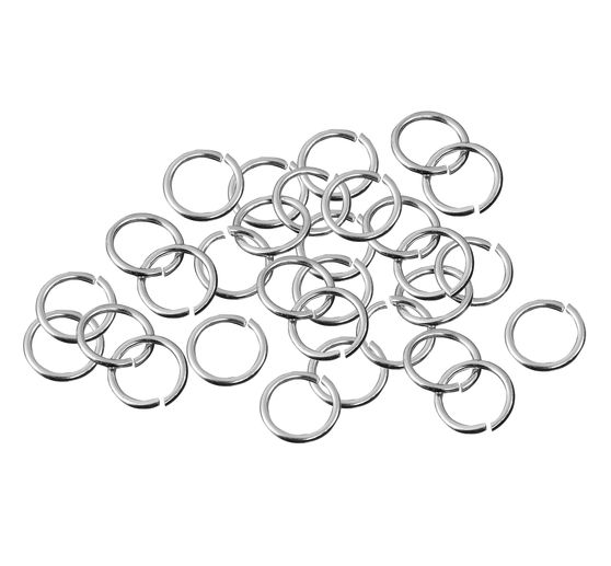 Pierścionki, stal nierdzewna, 30 szt.