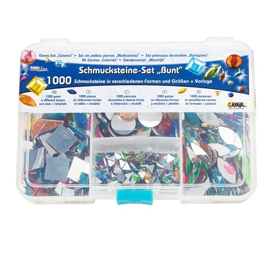 KREUL gemstone set "Colorful"
