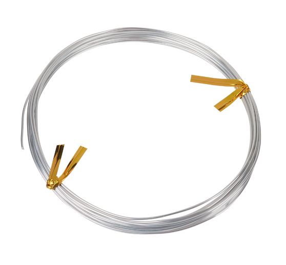 Przewód aluminiowy VBS "Silverfarben", 3 m