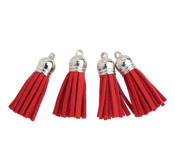 Imitation leather tassels