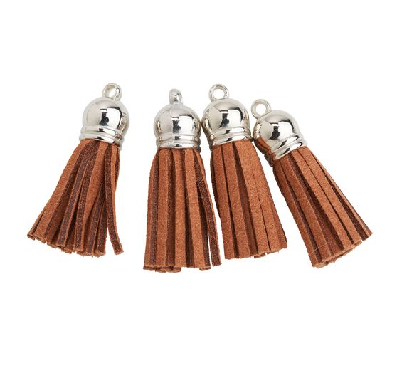 Imitation leather tassels