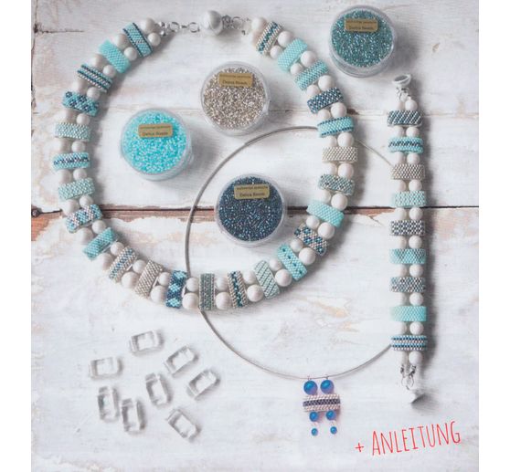 2-otworowe koraliki nośne z akrylu