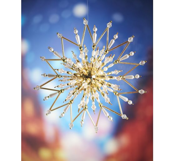 Kompletny perłowy zestaw gwiazd "Golden Dream"