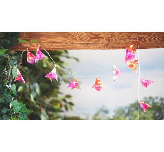 VBS Outdoor Mini LED light chain, with timer 6/18 hours