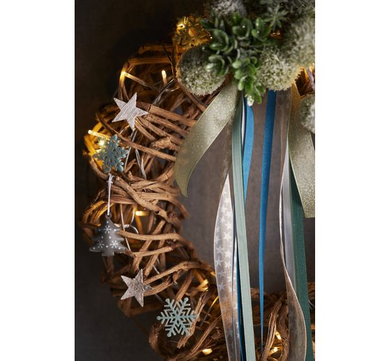 Lampki świąteczne LED VBS "40 LED", z wyłącznikiem czasowym