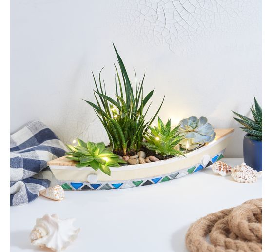 Lampki świąteczne LED VBS, z wyłącznikiem czasowym, 10 diod LED