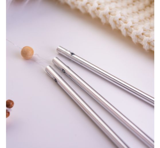 Tone bars "Massiv", silver color