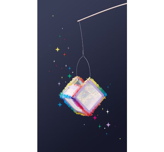 VBS Star foil "Multicolor", 50 x 100 cm