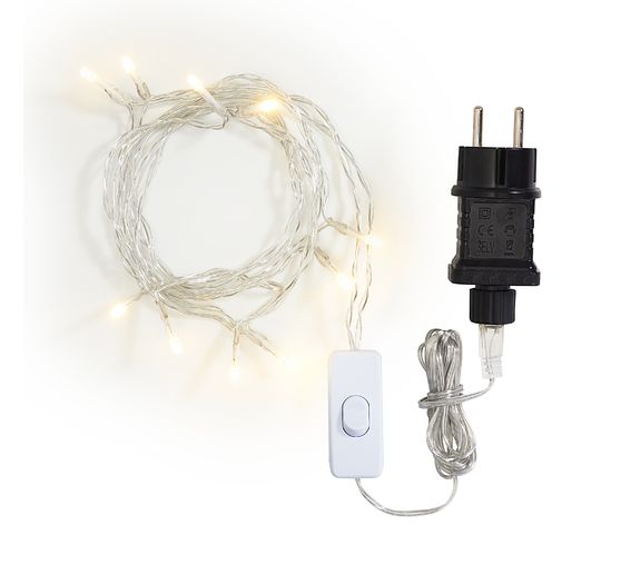 VBS LED chain of light with switch, circular circuit, 10 LEDs