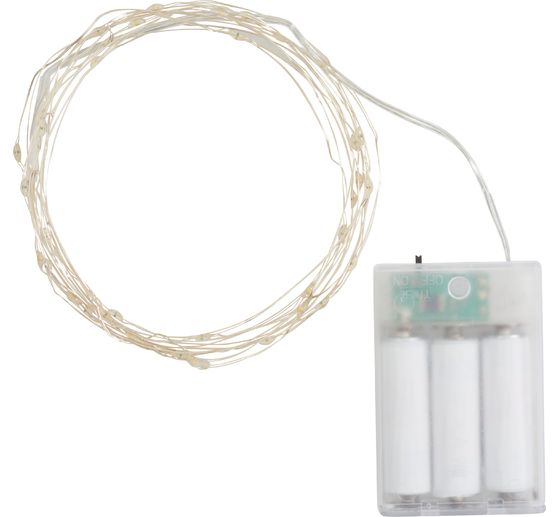 VBS Micro LED chain of lights "40 LEDs", with timer