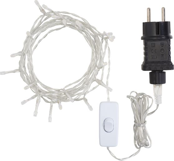 VBS LED chain of lights with switch, 20 LEDs