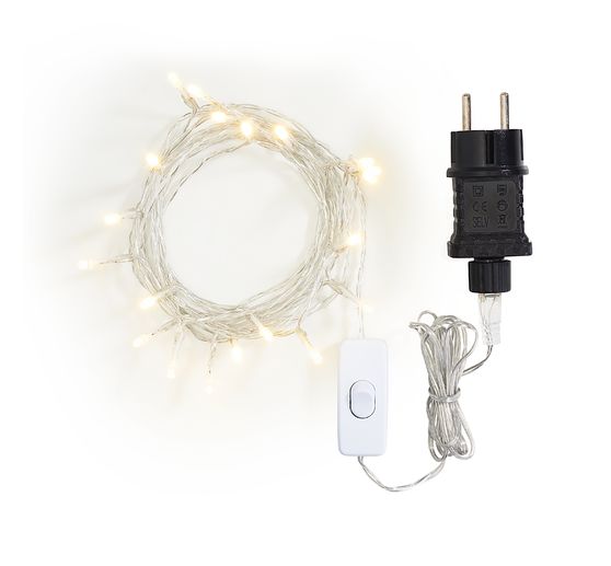 VBS LED chain of lights with switch, 20 LEDs