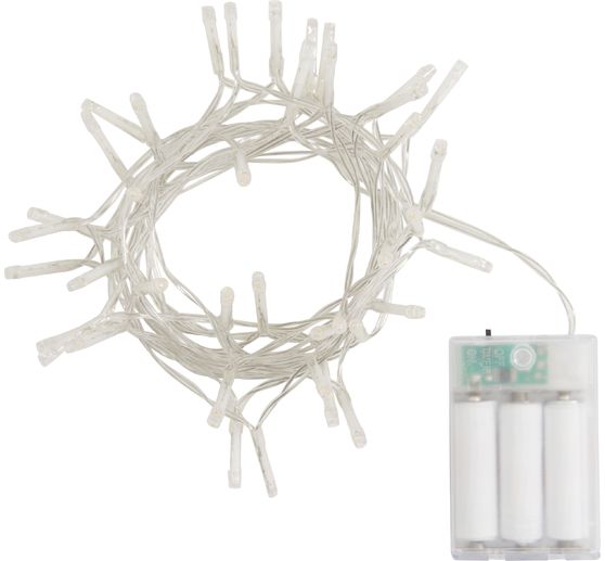 Lampki świąteczne LED VBS "40 LED", z wyłącznikiem czasowym