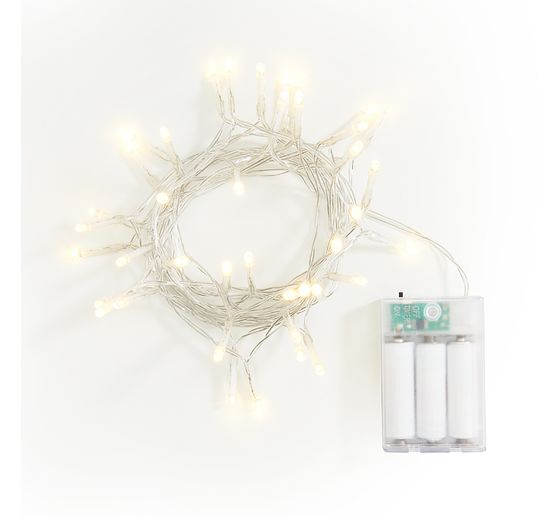 Lampki świąteczne LED VBS "40 LED", z wyłącznikiem czasowym