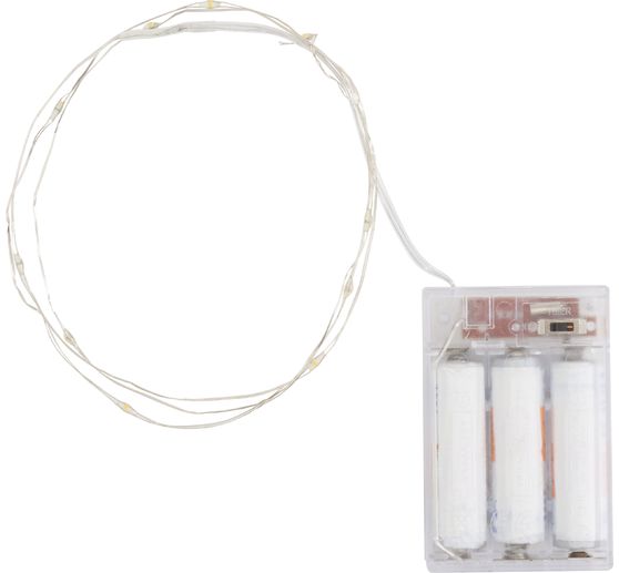 VBS Micro LED chain of lights "10 LEDs", with timer