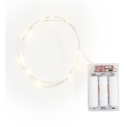 VBS Micro LED chain of lights "10 LEDs", with timer